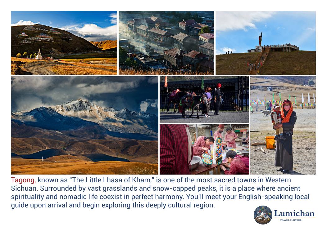People and daily life around Tagong in Western Sichuan